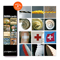 Memocards Suche Drei Formen Motiv 2